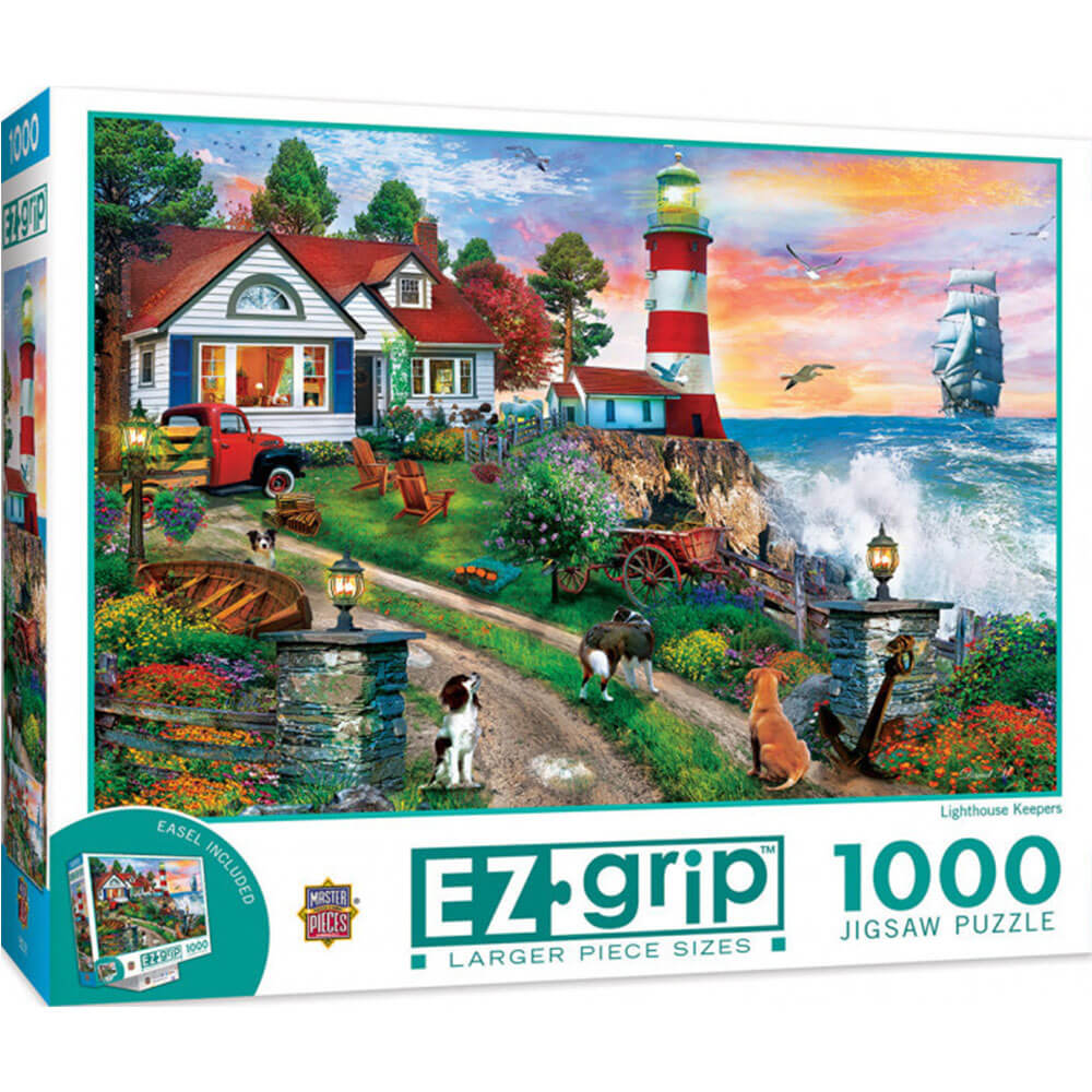 MasterPieces EZGrip Lighthouse Keepers Puzzle 1000pc