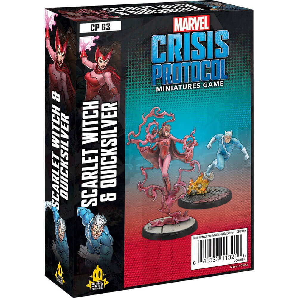 Marvel Crisis Protocol Scarlet Witch & Quicksilver Game