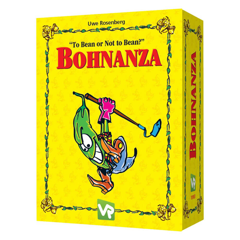Bohnanza, un juego de comercio de frijoles, edición del 25 aniversario.