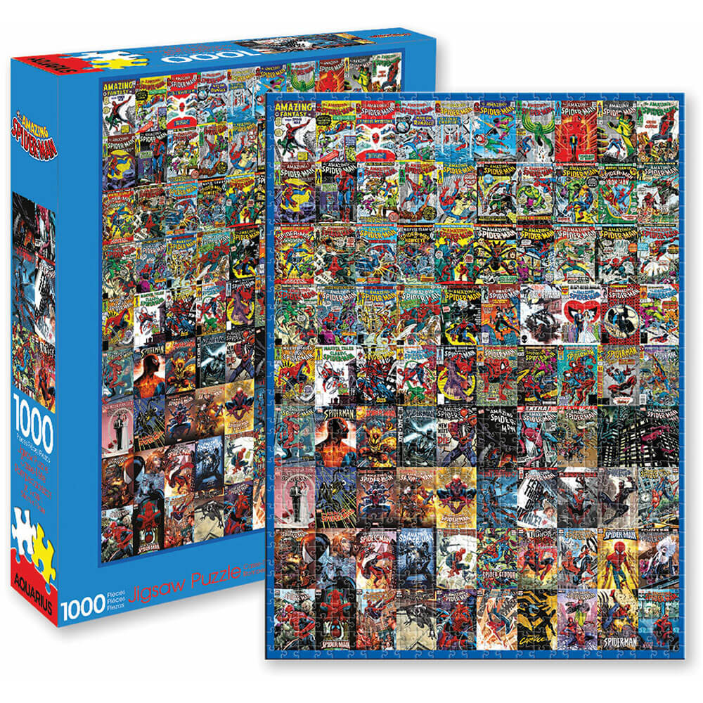 Aquarius Marvel Spider-Man Covers Puzzle 1000pc
