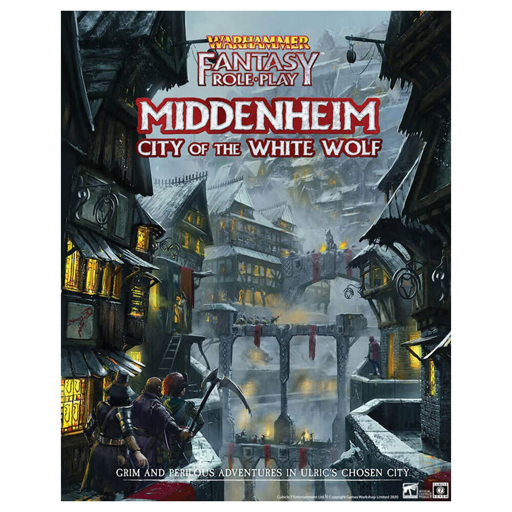 Warhammer RPG Middenheim City of the White Wolf Adventure