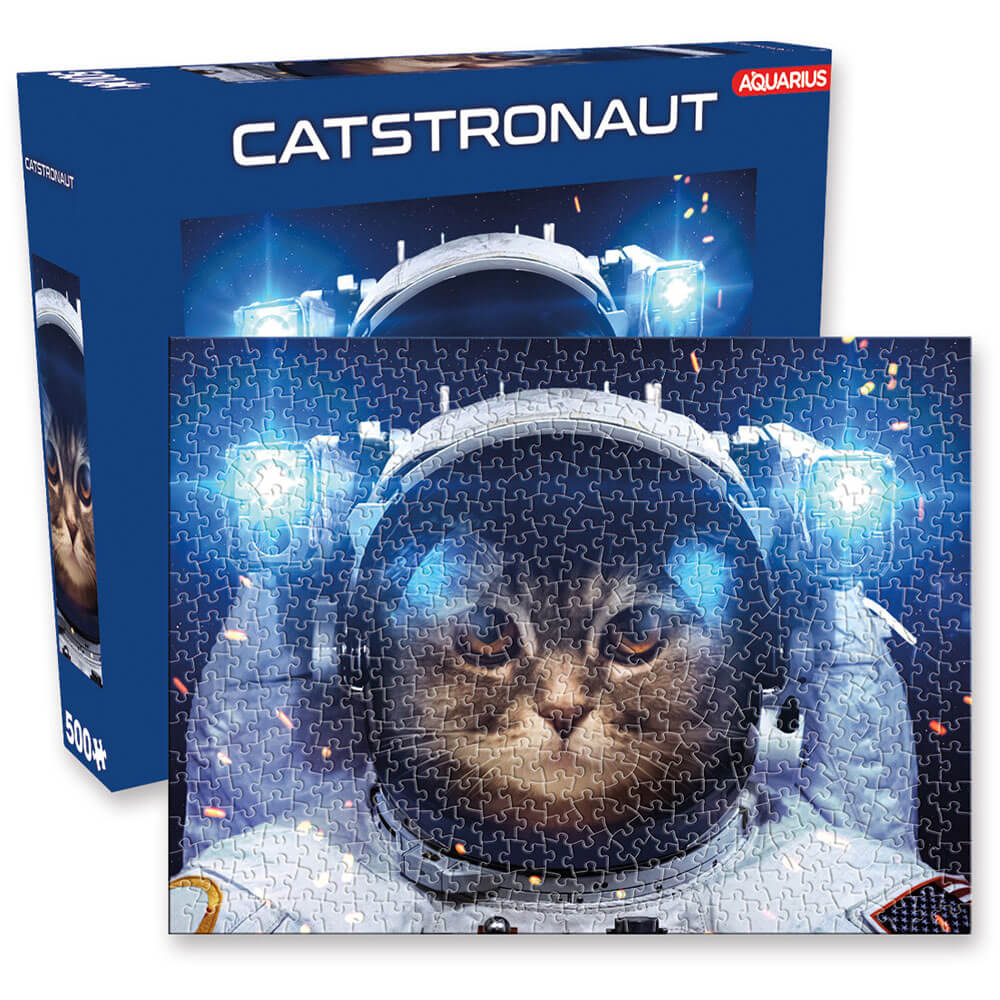 Puzzle Catstronaute Aquarius 500pc