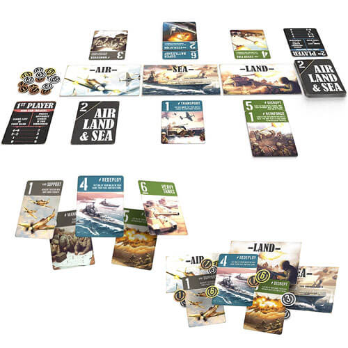 Air Land & Sea Revised Edition Card Game