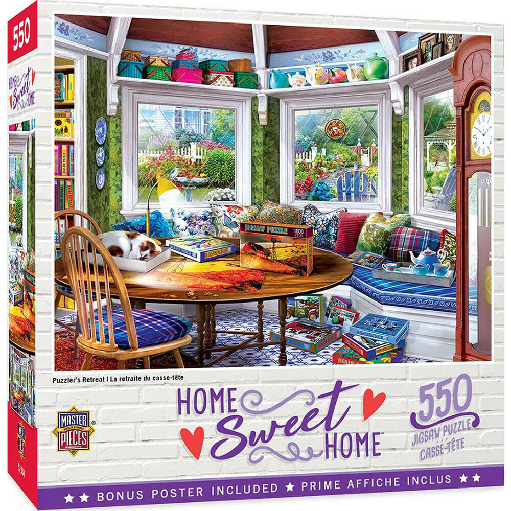 MasterPieces Home Sweet Home 550-teiliges Puzzle