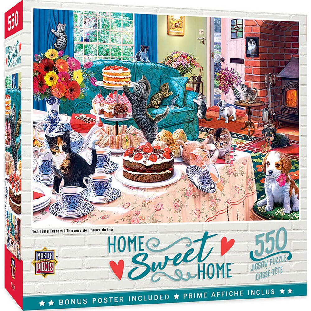 MasterPieces Home Sweet Home 550-teiliges Puzzle