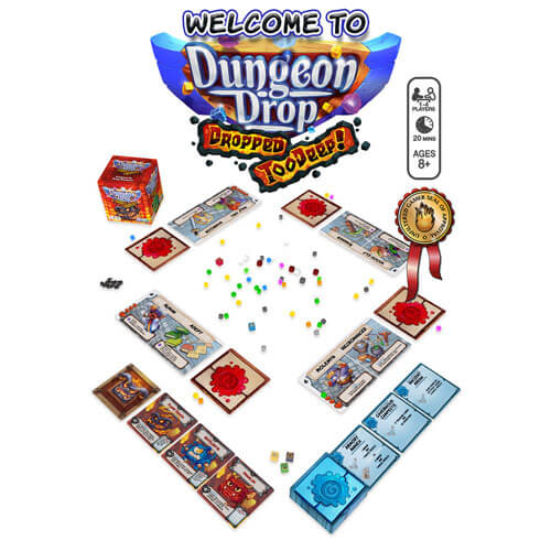 Dungeon Drop Dropped Too Deep Expansion Game
