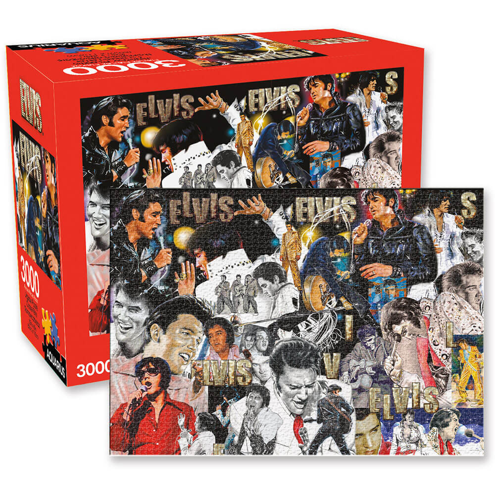 Aquarius Elvis Collage-Puzzle 3000 Teile