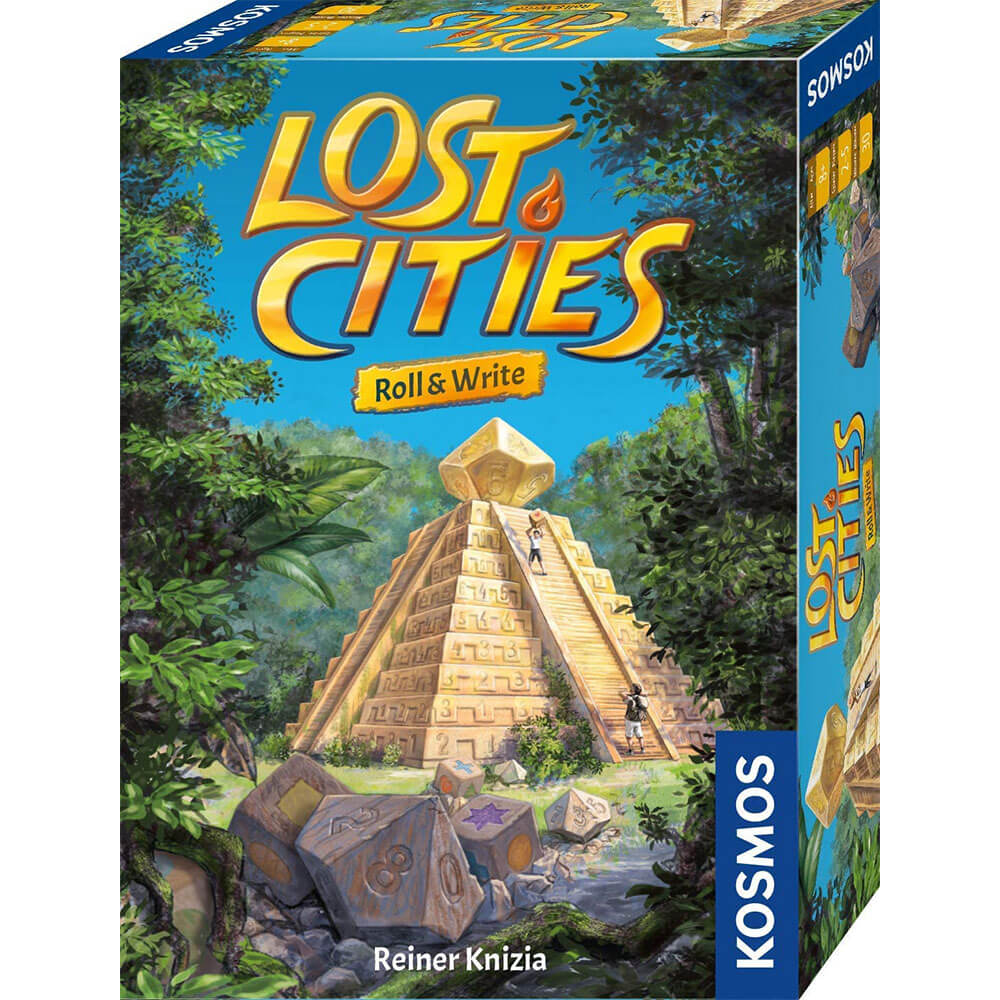 Lost Cities Roll and Write Game