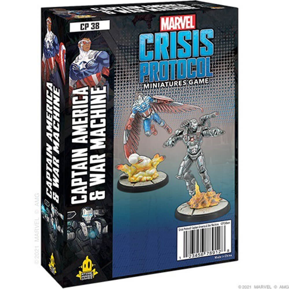 Marvel Crisis Protocol Captain America & War Machine Game