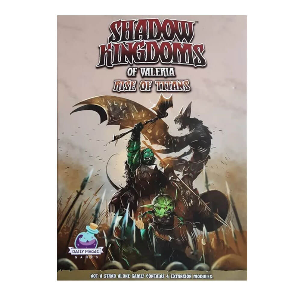Shadow Kingdoms of Valeria Rise of Titans Expansion Game