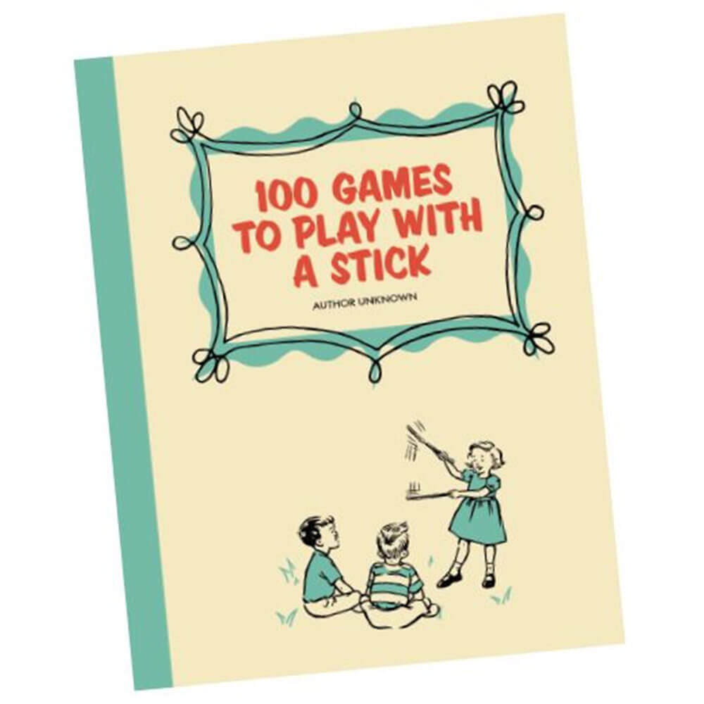 100 spel att spela med en Stick Game Book