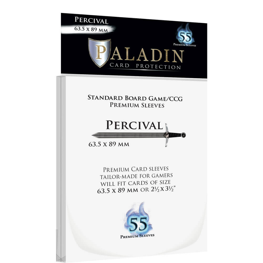 Paladin Standard Premium Sleeves Percival (63.5mmx89mm)