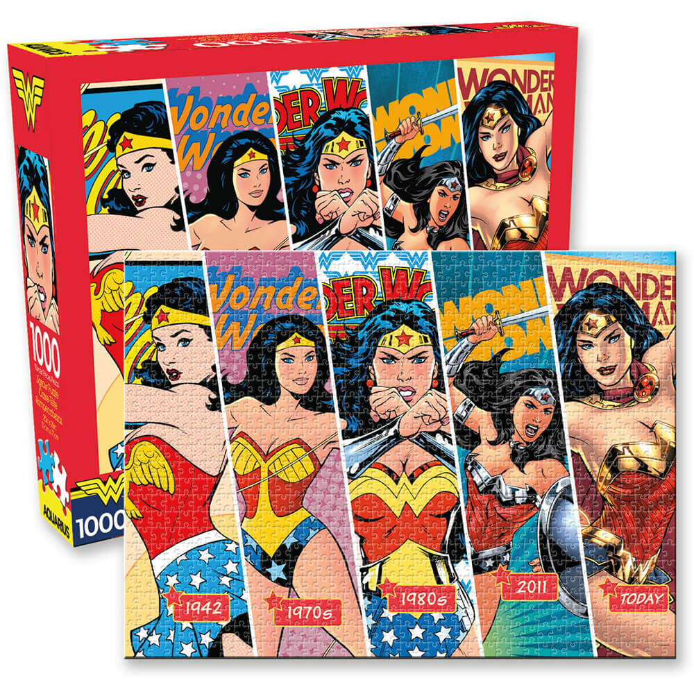Aquarius DC Comics Wonder Woman puzzle chronologique 1000pc