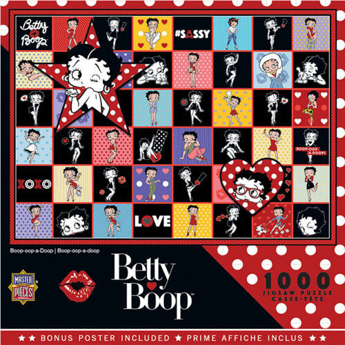 MasterPieces Betty Boop Boop-oop-a-Doop Puzzle 1000pc