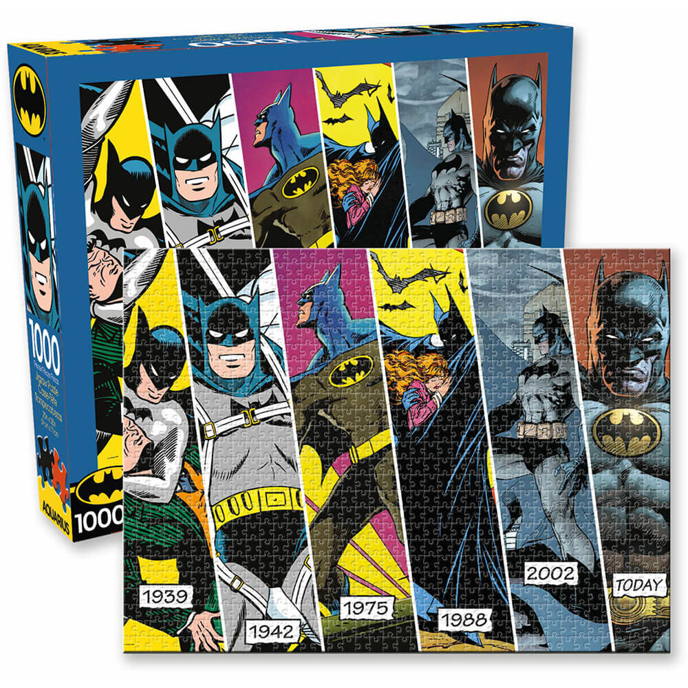 Rompecabezas de línea de tiempo Batman DC Comics Aquarius 1000 piezas