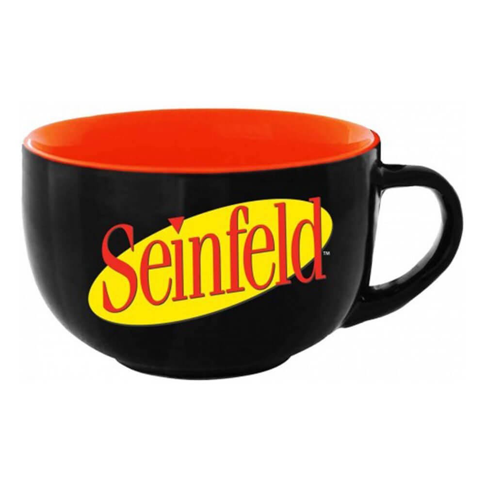 Soepmok met Seinfeld logo