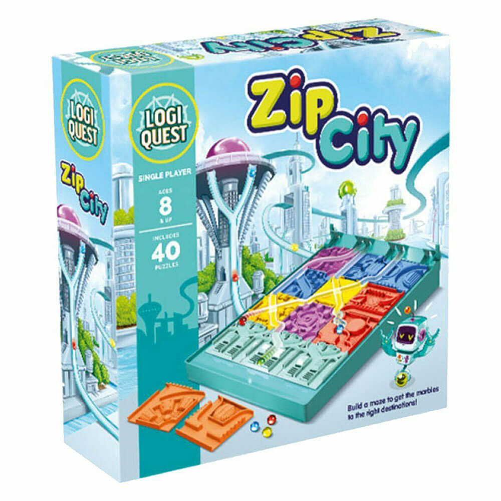 Logiquest Zip City Game