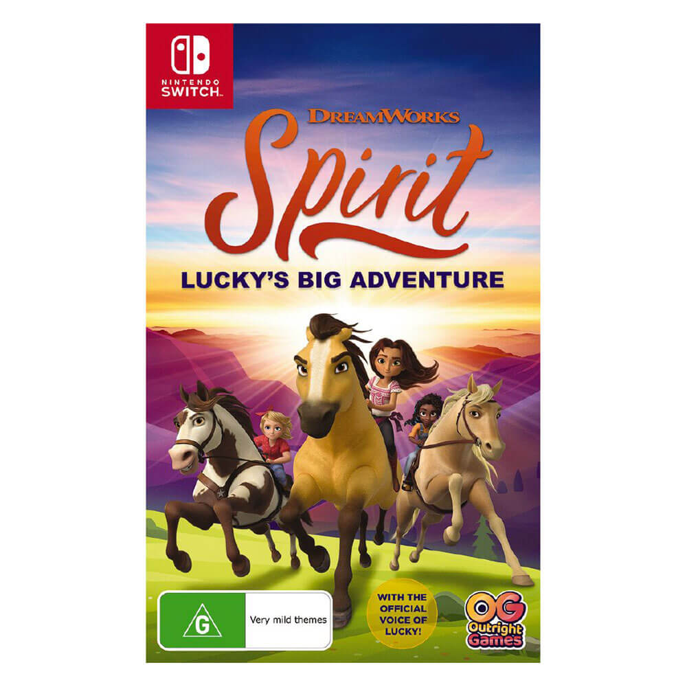 DreamWorks Spirit Lucky's Big Adventure-Videospiel