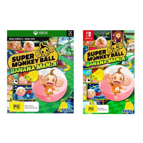 Super Monkey Ball Banana Mania Launch Edition Game