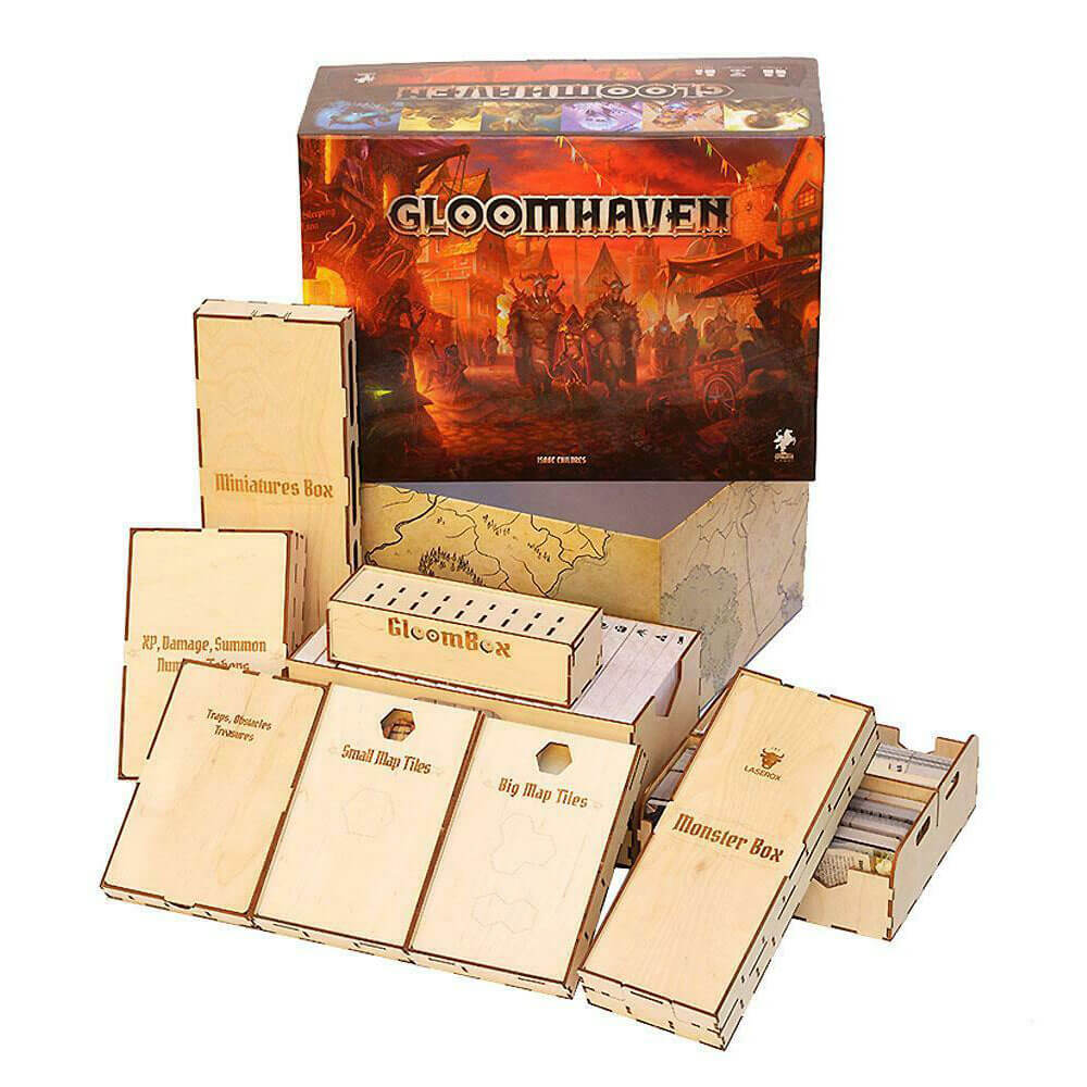 Laserox Inserts Gloomhaven Game Accessory