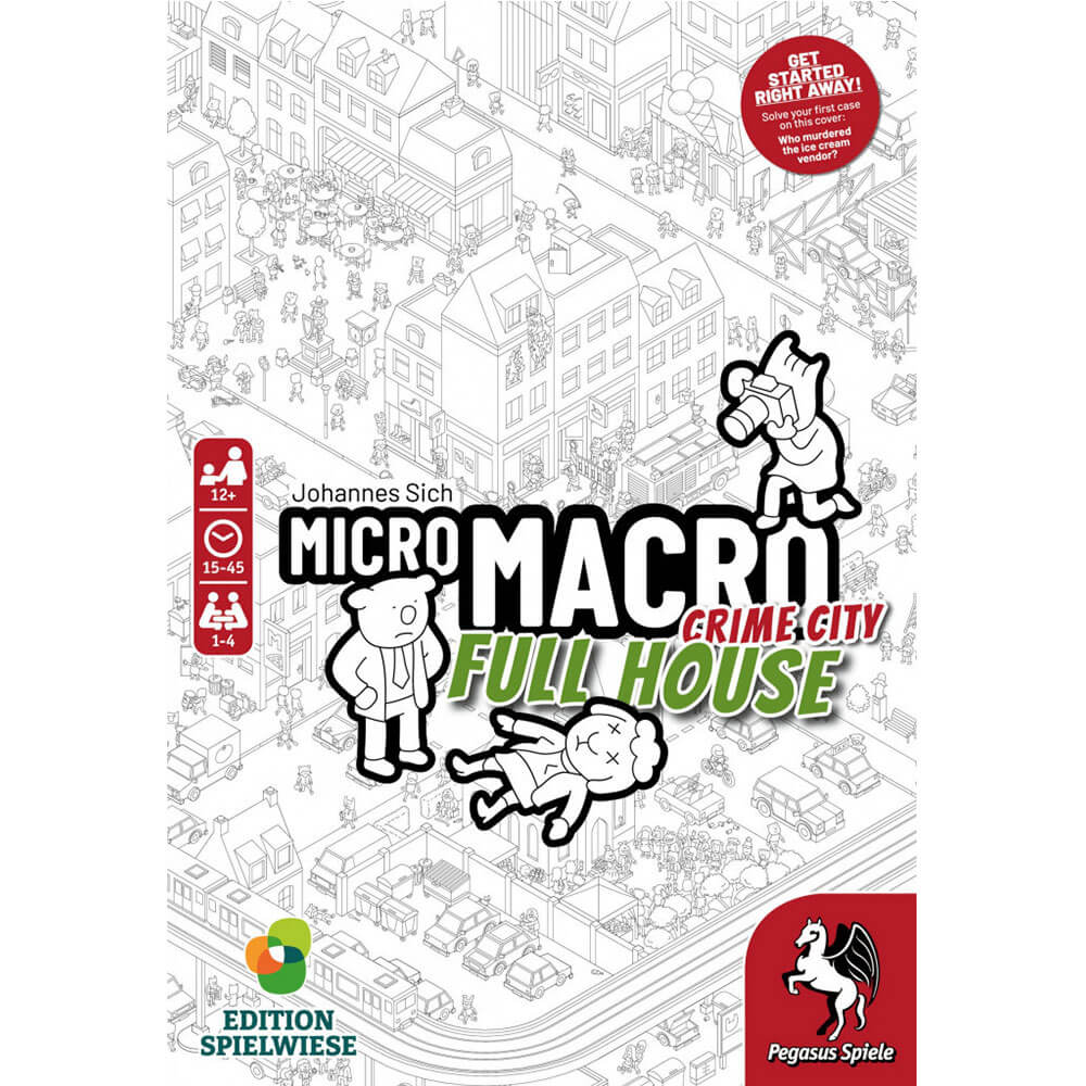 MicroMacro Crime City Full House Game