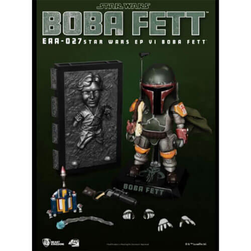 Beast Kingdom Egg Attack Action Star Wars Boba Fett Figure