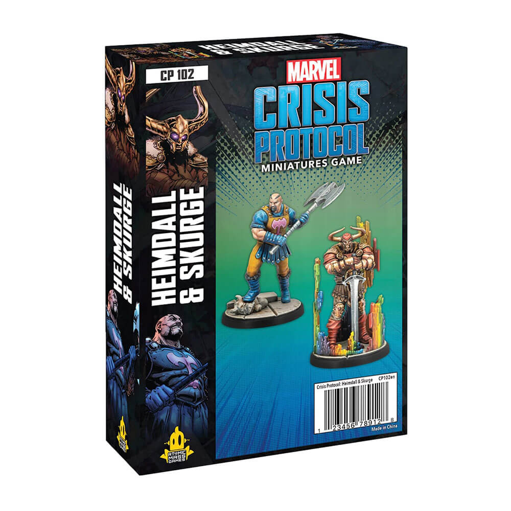 Marvel Crisis Protocol Heimdall and Surge Miniature Pack