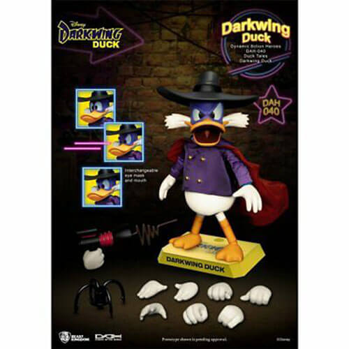 Beast Kingdom Dynamic Action Heroes Duck Tales Darkwing Duck