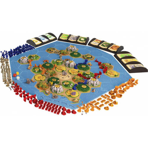 Catan 3D Seafarers & Cities & Knights Expansion Game