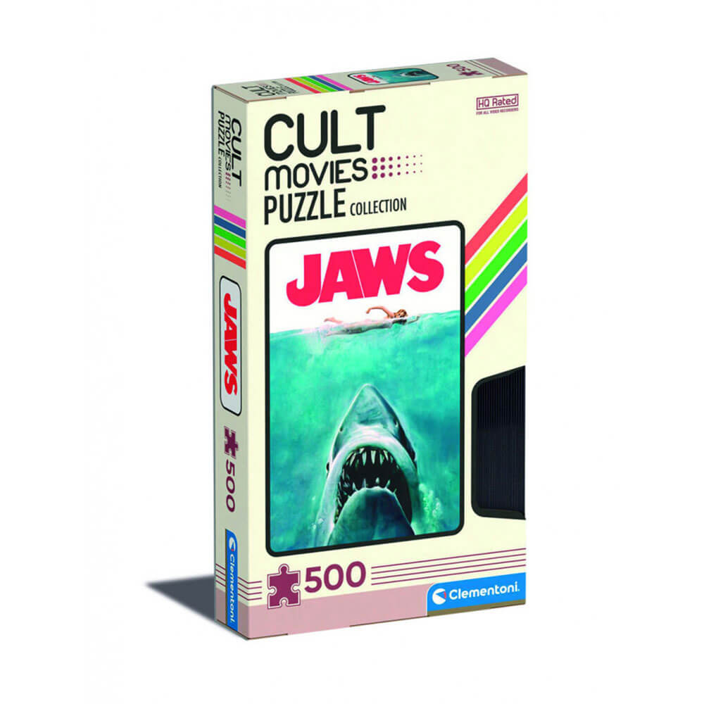 Clementoni Cult Movies Jaws Collection Puzzle 500pcs