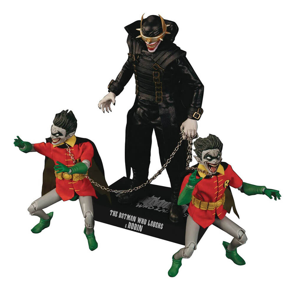 BK Dynamic Action Heroes Batman Who Laughs & Robins Figure