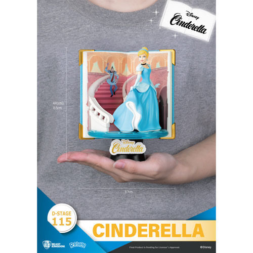 BK D-Stage Disney Storybook Series Cinderella Figure