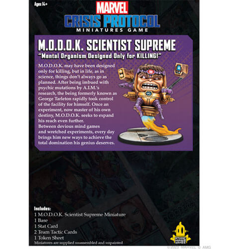 Marvel MODOK Scientist Supreme Miniatures Game