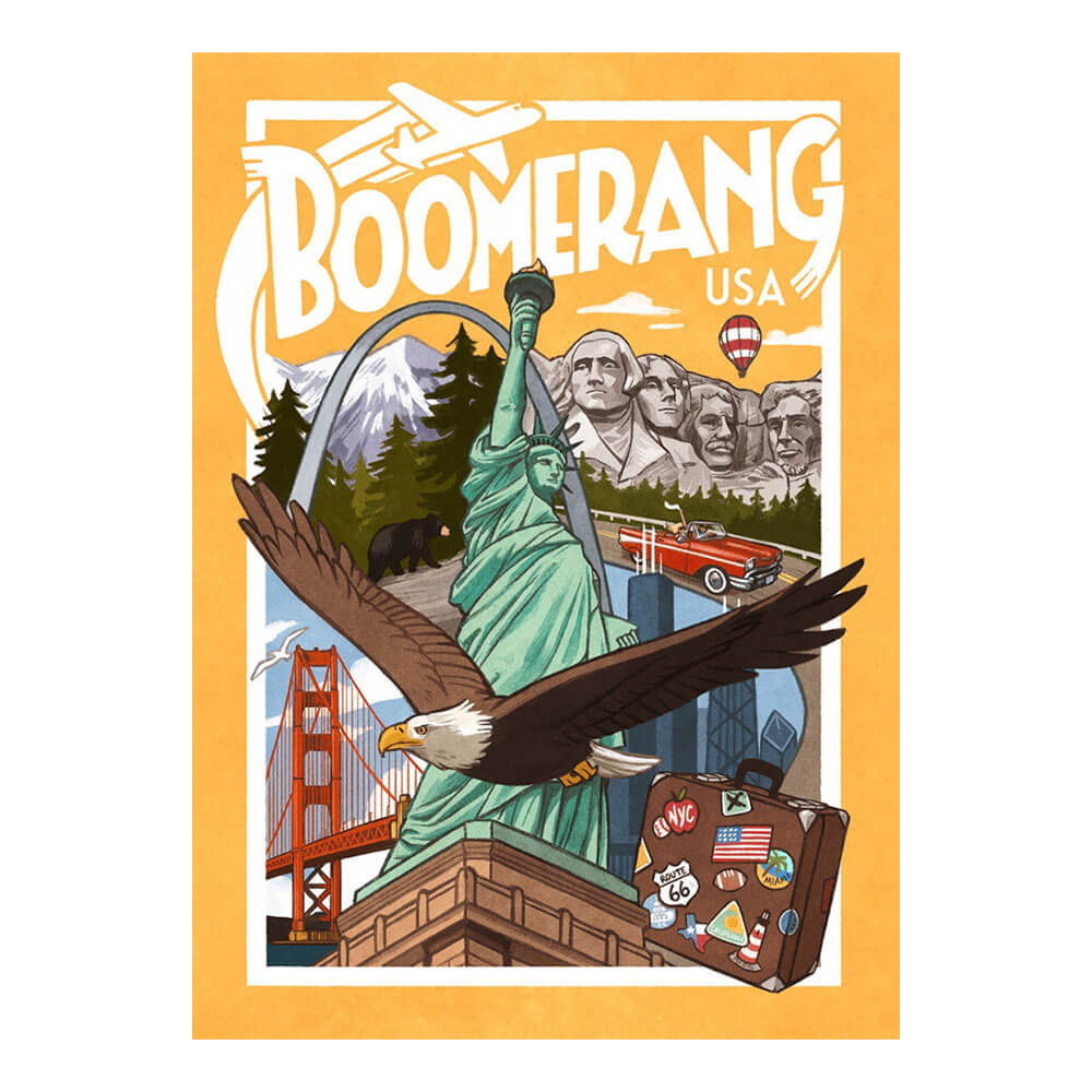 Boomerang USA Board Game