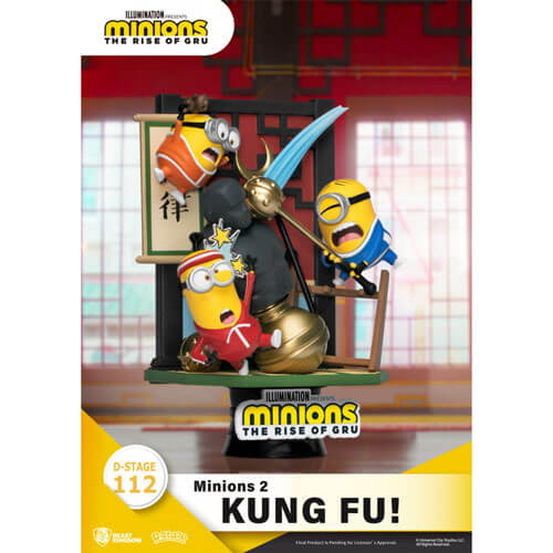 Beast Kingdom D-Stage Kung Fu Minions Figure