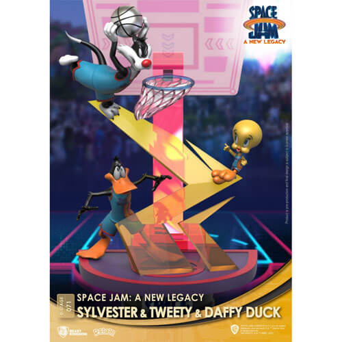 Beast Kingdom D-Stage Sylvester-Tweety-Daffy Figure