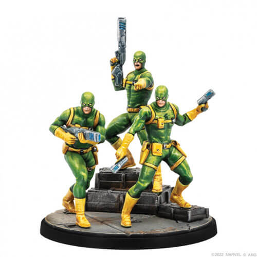 Marvel Crisis Protocol Skull & Hydra Troops Miniatures Game