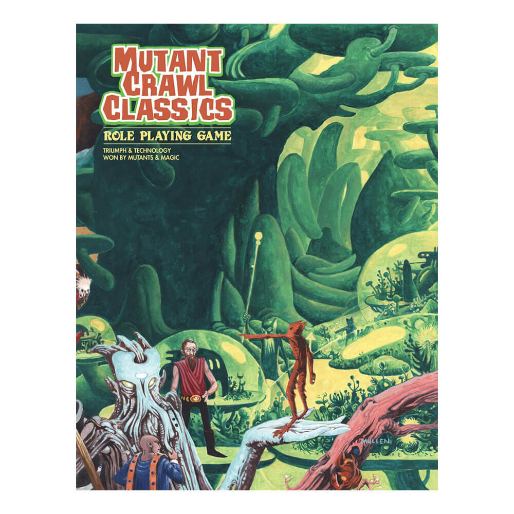 Mutant Crawl Classics Peter Mullen Cover RPG
