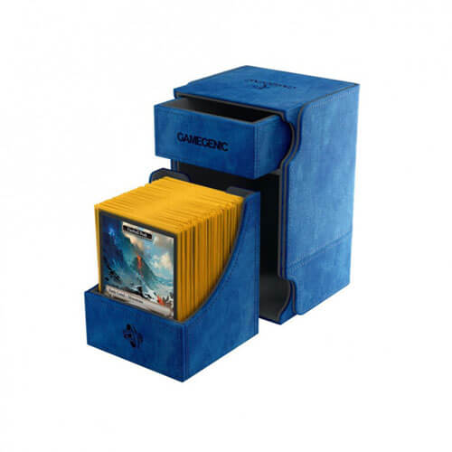 Gamegenic Watchtower Blue Convertible Deck Box 100+ (XL)