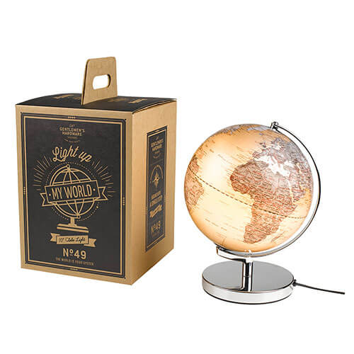 Gentlemen's Hardware Globe lumineux 10 pouces