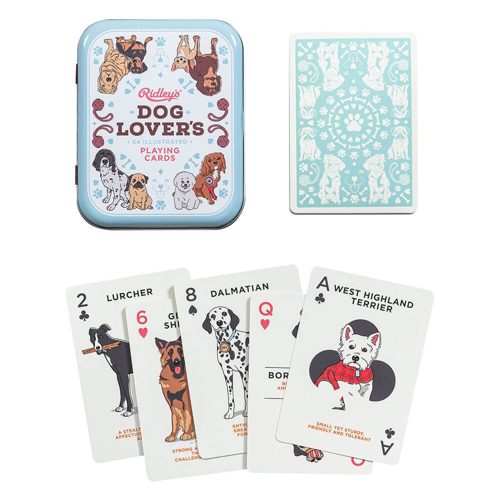 Ridley's Dog Lover-speelkaarten
