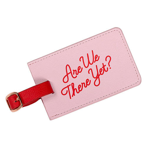 Yes Studio Are We There Yet Travel Tag