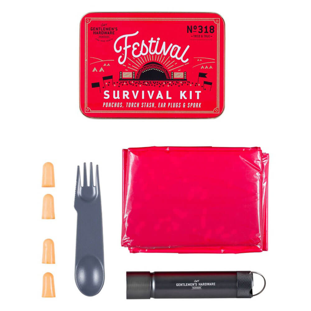 Kit de supervivencia para el festival Gentlemen's Hardware