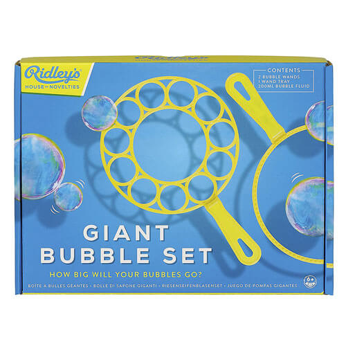 Ridley's gigantische bubbelset Hon