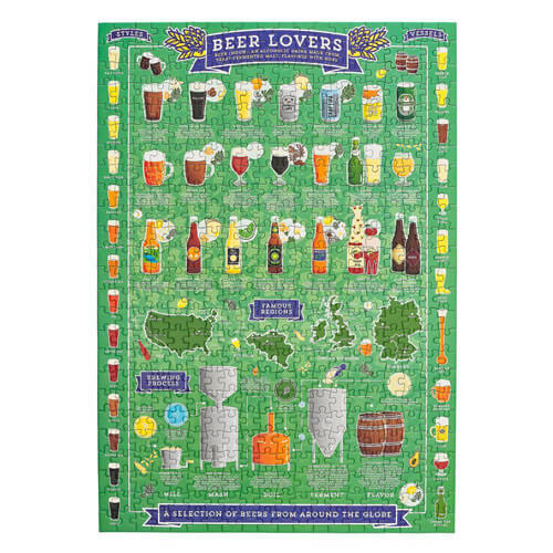 Ridley's Beer Lover Jigsaw Puzzle 500 stk