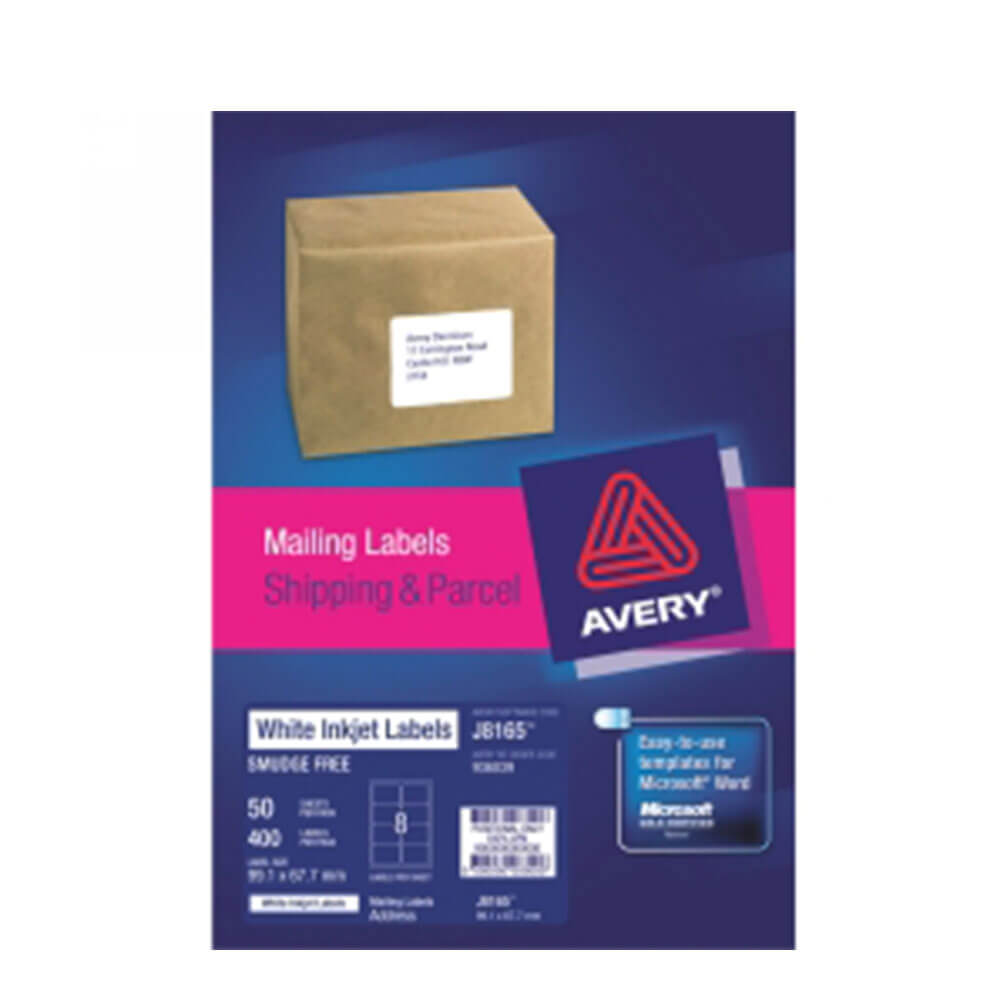  Avery Inkjet-Etikett