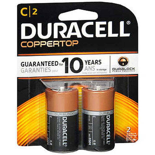 Duracell Ultra Copper Top Battery 2pk