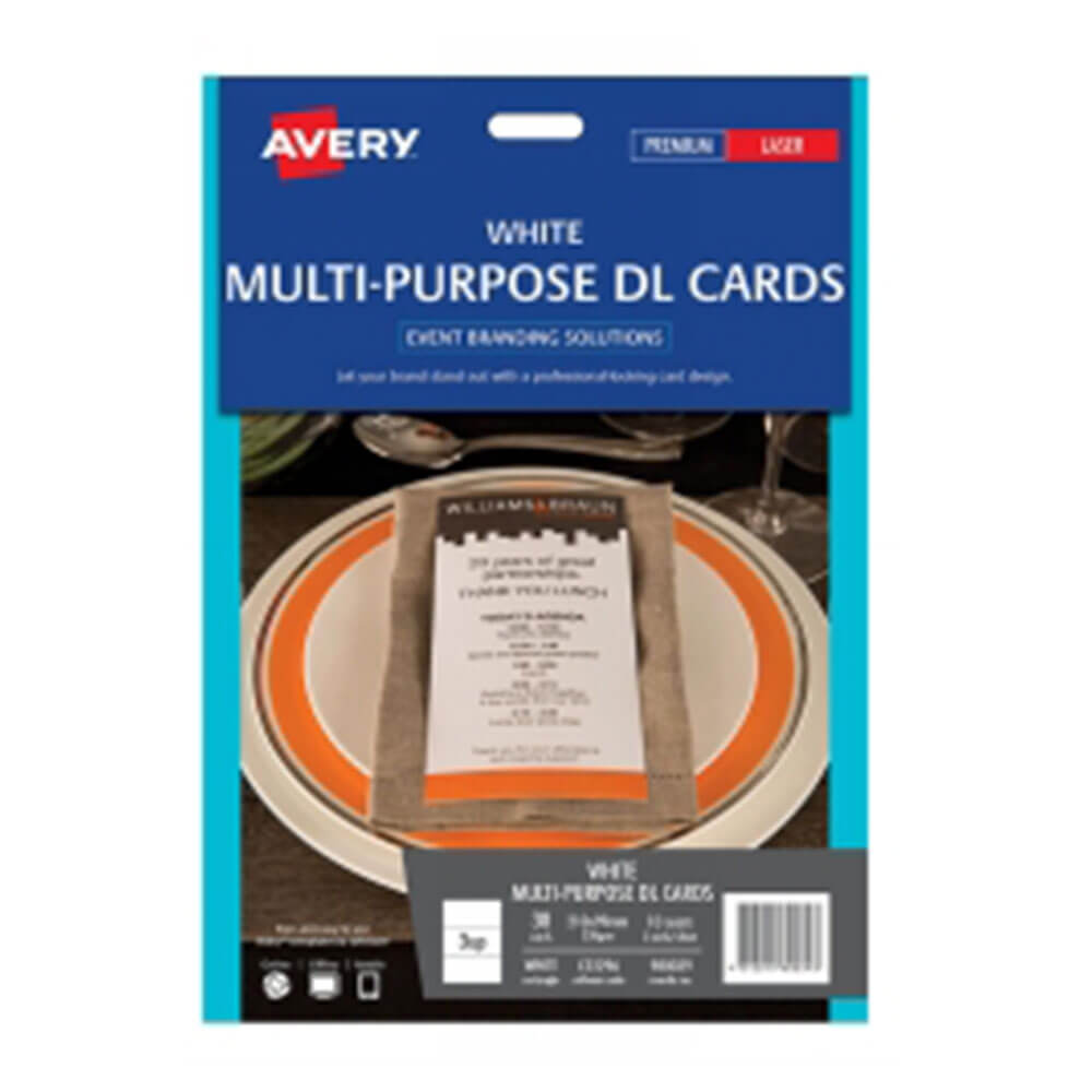 Avery Events & Branding Multipurpose Card 10pk