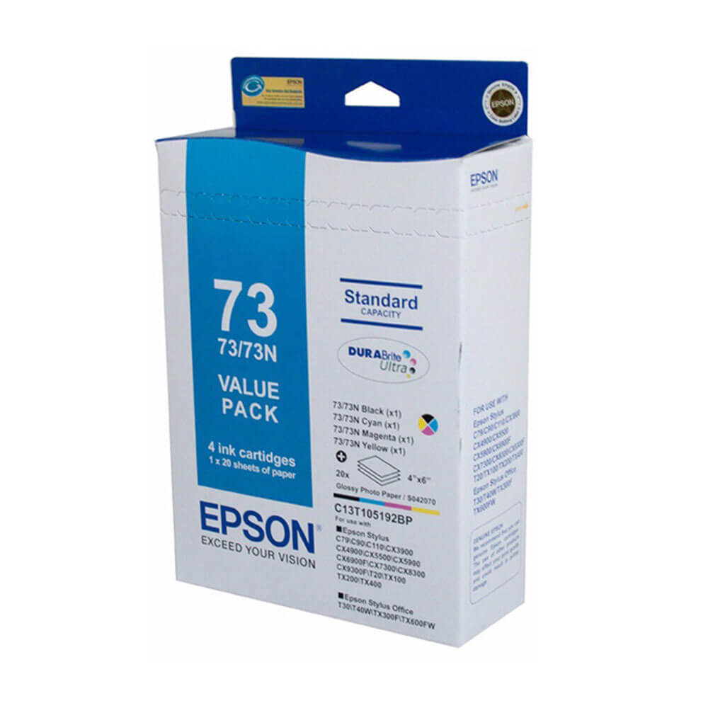 Epson 73 Inkjet Value Pack