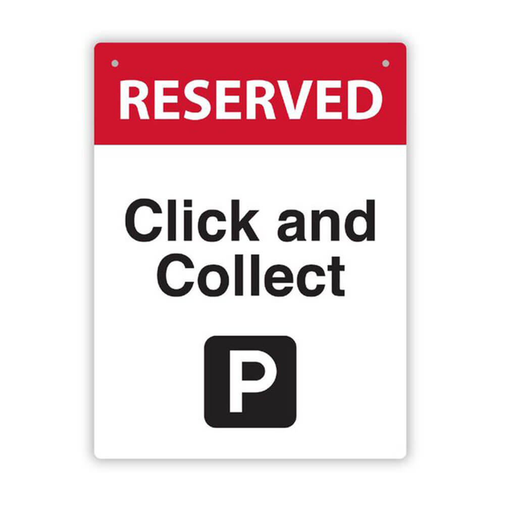 Durus Click and Collect Parking Wall Sign (225x300mm)